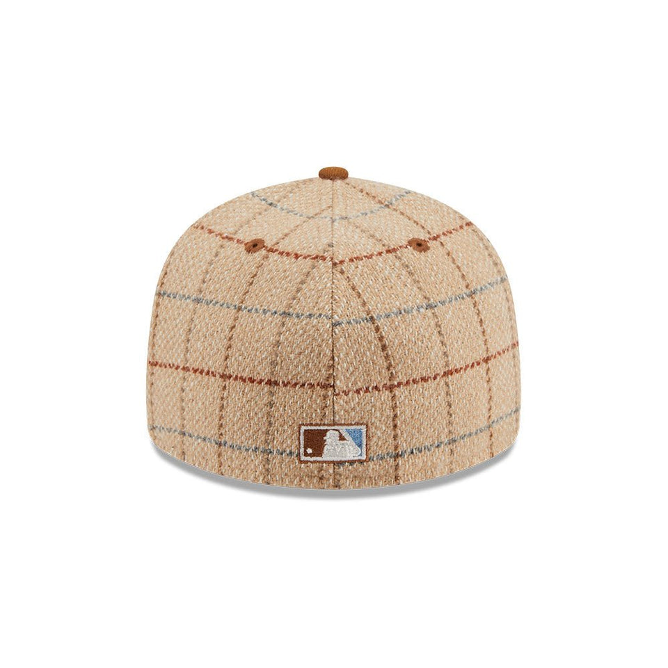 LP 59FIFTY Herringbone Check ニューヨーク・メッツ ヘリンボーンチェック ベージュ - 13935229-700 | NEW ERA ニューエラ公式オンラインストア