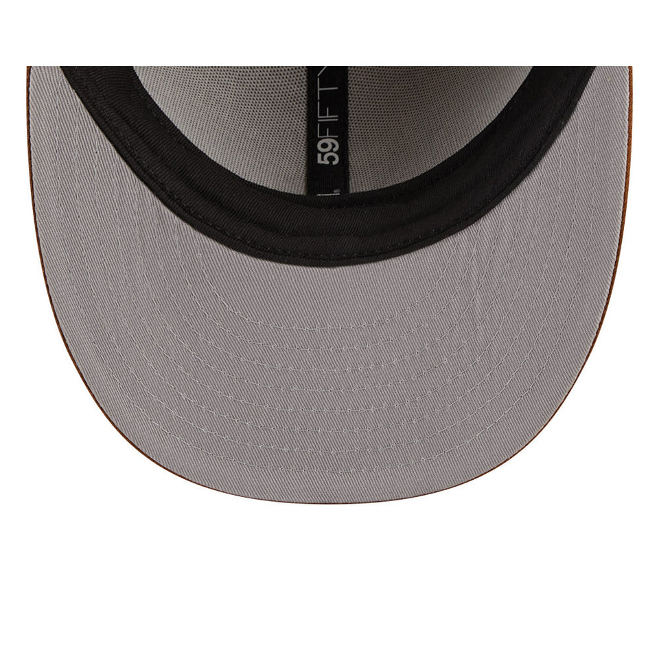 LP 59FIFTY Herringbone Check ロサンゼルス・ドジャース ヘリンボーンチェック ベージュ - 13935230-700 | NEW ERA ニューエラ公式オンラインストア