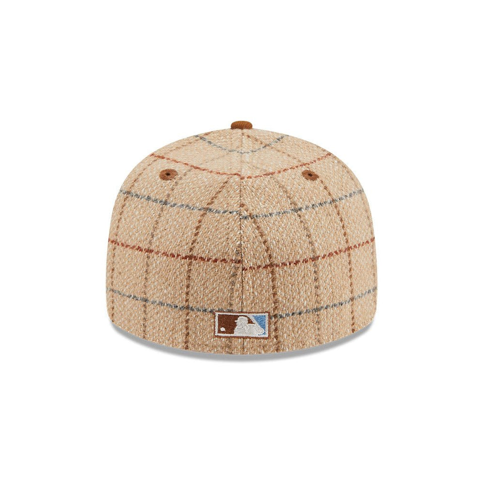 LP 59FIFTY Herringbone Check シカゴ・ホワイトソックス ヘリンボーンチェック ベージュ - 13935231-700 | NEW ERA ニューエラ公式オンラインストア