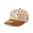 LP 59FIFTY Herringbone Check シカゴ・ホワイトソックス ヘリンボーンチェック ベージュ - 13935231-700 | NEW ERA ニューエラ公式オンラインストア