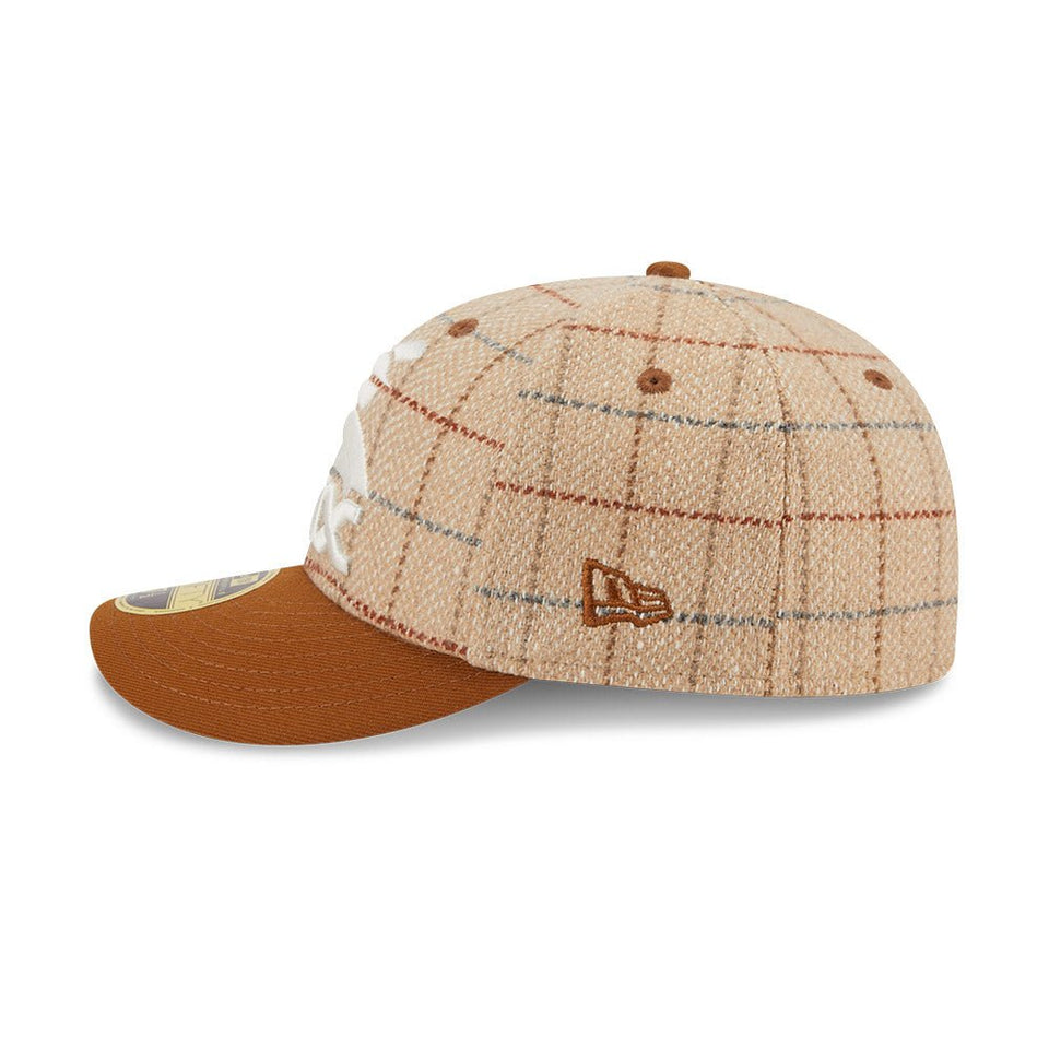 LP 59FIFTY Herringbone Check シカゴ・ホワイトソックス ヘリンボーンチェック ベージュ - 13935231-700 | NEW ERA ニューエラ公式オンラインストア