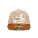 LP 59FIFTY Herringbone Check シカゴ・ホワイトソックス ヘリンボーンチェック ベージュ - 13935231-700 | NEW ERA ニューエラ公式オンラインストア