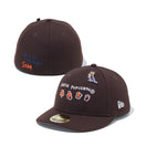 LP 59FIFTY JEAN MICHEL BASQUIAT ジャン=ミシェル・バスキア CHEESE POPCORN バーントウッド - 13772510-700 | NEW ERA ニューエラ公式オンラインストア