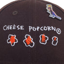LP 59FIFTY JEAN MICHEL BASQUIAT ジャン=ミシェル・バスキア CHEESE POPCORN バーントウッド - 13772510-700 | NEW ERA ニューエラ公式オンラインストア
