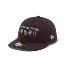 LP 59FIFTY JEAN MICHEL BASQUIAT ジャン=ミシェル・バスキア CHEESE POPCORN バーントウッド - 13772510-700 | NEW ERA ニューエラ公式オンラインストア