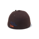 LP 59FIFTY JEAN MICHEL BASQUIAT ジャン=ミシェル・バスキア CHEESE POPCORN バーントウッド - 13772510-700 | NEW ERA ニューエラ公式オンラインストア