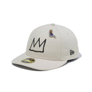 LP 59FIFTY JEAN MICHEL BASQUIAT ジャン=ミシェル・バスキア Crown ストーン - 13772508-700 | NEW ERA ニューエラ公式オンラインストア