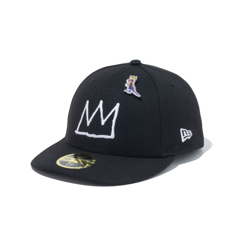 LP 59FIFTY JEAN MICHEL BASQUIAT ジャン=ミシェル・バスキア Crown ブラック - 13772511-700 | NEW ERA ニューエラ公式オンラインストア