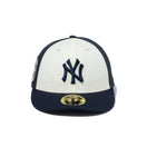 LP 59FIFTY MLB 2-Tone ニューヨーク・ヤンキース クロームホワイト/ネイビー - 14109460-700 | NEW ERA ニューエラ公式オンラインストア