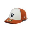 LP 59FIFTY MLB 2-Tone デトロイト・タイガース クロームホワイト/ラストオレンジ - 14109466-700 | NEW ERA ニューエラ公式オンラインストア