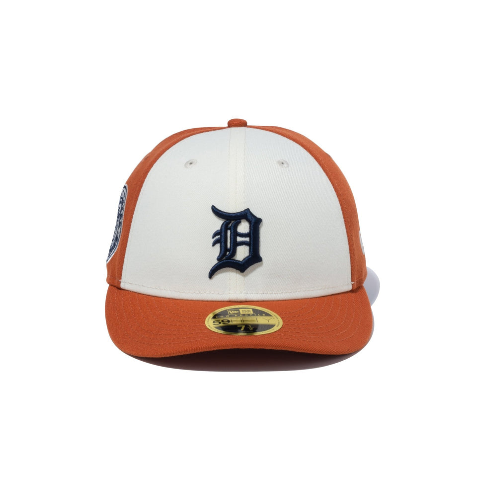 LP 59FIFTY MLB 2-Tone デトロイト・タイガース クロームホワイト/ラストオレンジ - 14109466-700 | NEW ERA ニューエラ公式オンラインストア