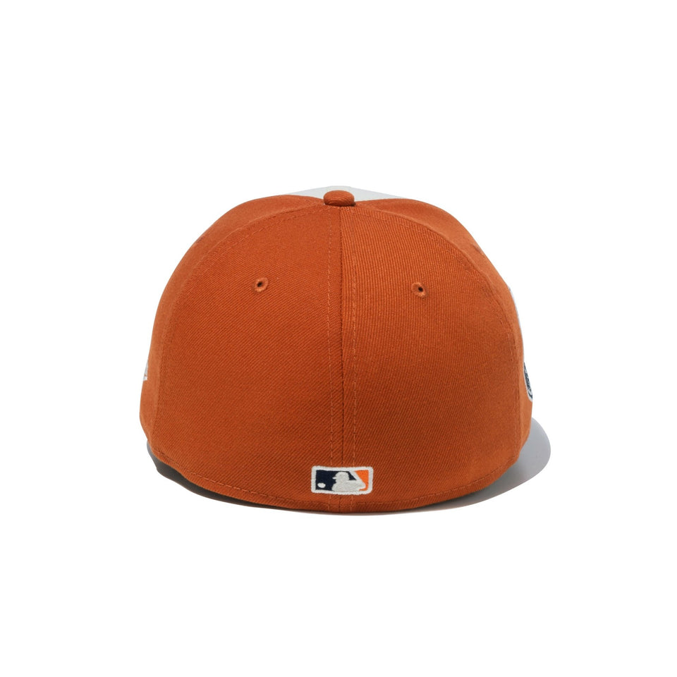LP 59FIFTY MLB 2-Tone デトロイト・タイガース クロームホワイト/ラストオレンジ - 14109466-700 | NEW ERA ニューエラ公式オンラインストア