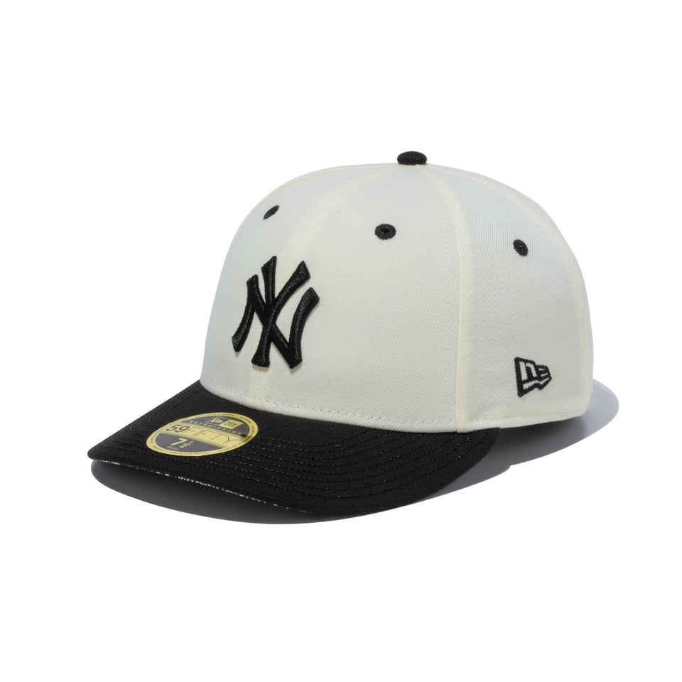 LP 59FIFTY MLB 2-Tone Paisley ニューヨーク・ヤンキース クロームホワイト/ブラック - 13515725-700 | NEW ERA ニューエラ公式オンラインストア