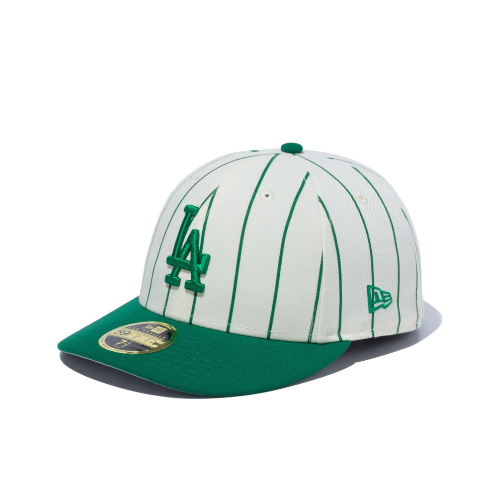 NEWERA ニューエラ　59FIFTY ドジャース　グリーン×キナリ