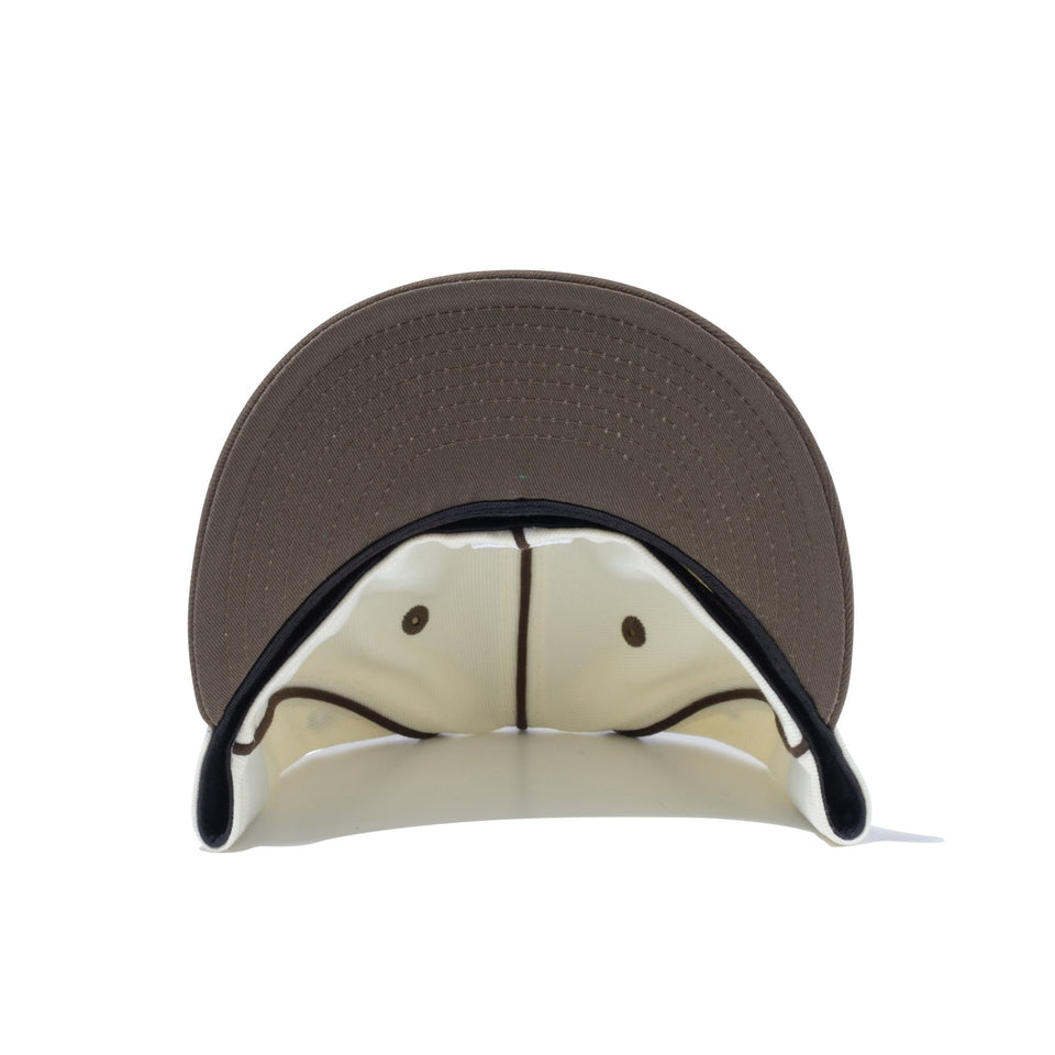 LP 59FIFTY MLB Piping サンディエゴ・パドレス クローム