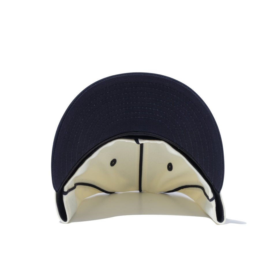 LP 59FIFTY MLB Piping ニューヨーク・ヤンキース クローム
