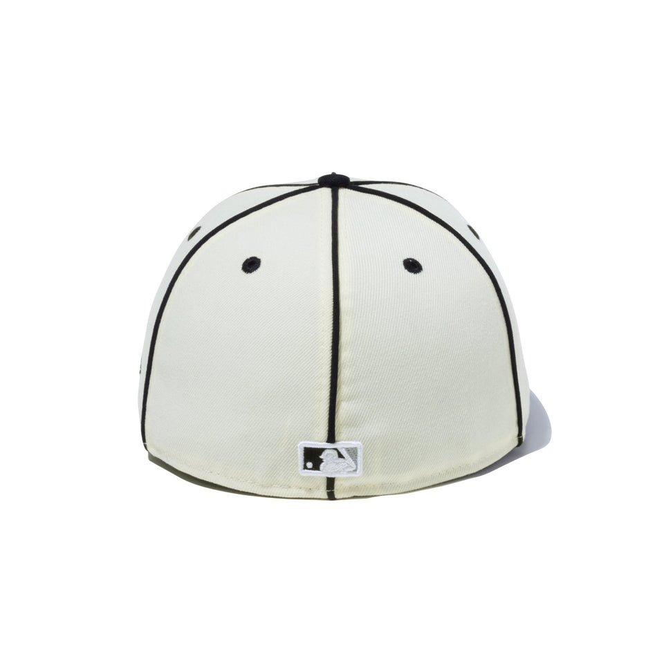 LP 59FIFTY MLB Piping シカゴ・ホワイトソックス クロームホワイト ブラックバイザー - 13750871-700 | NEW ERA ニューエラ公式オンラインストア