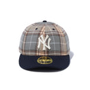 LP 59FIFTY MLB Plaid タータンチェック ニューヨーク・ヤンキース ネイビーチェック - 13750864-700 | NEW ERA ニューエラ公式オンラインストア