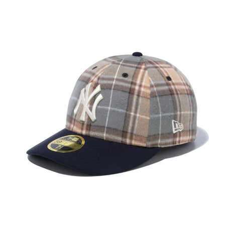 激レア　ニューエラ NEW ERA 正規品 NY タータンチェック キャップ lp-59fifty-mlb-plaid-13750864-