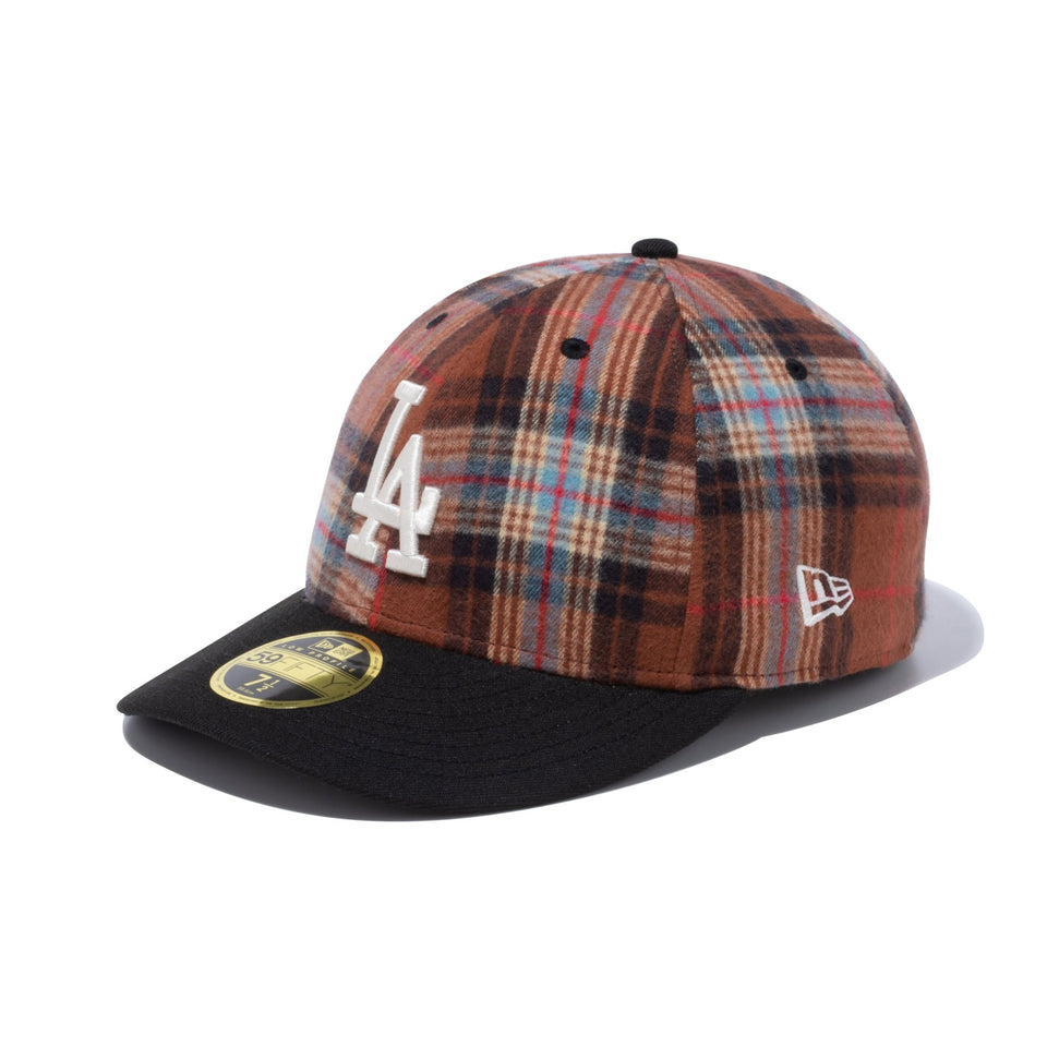 LP 59FIFTY MLB Plaid タータンチェック ロサンゼルス・ドジャース ブラックチェック - 13750869-700 | NEW ERA ニューエラ公式オンラインストア