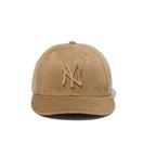 LP 59FIFTY Synthetic Suede シンセティックスウェード ニューヨーク・ヤンキース ベージュ - 13327760-700 | NEW ERA ニューエラ公式オンラインストア