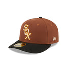 LP 59FIFTY Tiramisu シカゴ・ホワイトソックス ブラウン ブラックバイザー - 13748015-700 | NEW ERA ニューエラ公式オンラインストア