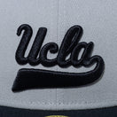 LP 59FIFTY UCLA スクリプトロゴ グレー × ブラック ネイビーバイザー - 13529428-700 | NEW ERA ニューエラ公式オンラインストア