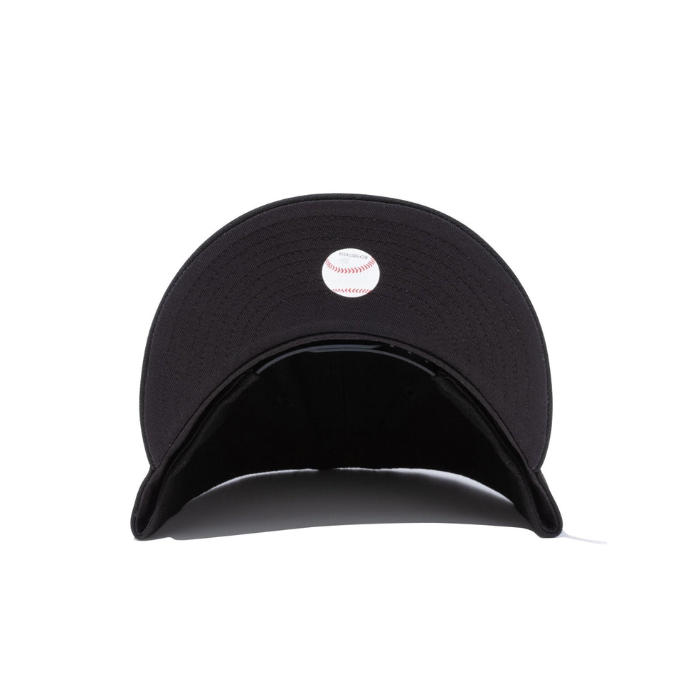 LP 9FIFTY ニューヨーク・ヤンキース ブラック × メタリックゴールド - 13694078-OSFM | NEW ERA ニューエラ公式オンラインストア
