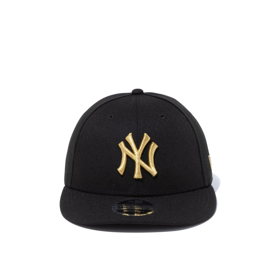 LP 9FIFTY ニューヨーク・ヤンキース ブラック × メタリックゴールド - 13694078-OSFM | NEW ERA ニューエラ公式オンラインストア
