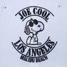 LP 9FIFTY Peanuts LOS ANGELES ジョー・クール ホワイト - 13073286-OSFM | NEW ERA ニューエラ公式オンラインストア
