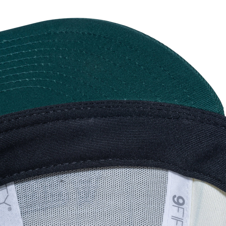 【ゴルフ】 LP 9FIFTY Pin Stripe クロームホワイト　ダークグリーンバイザー - 13762910-OSFM | NEW ERA ニューエラ公式オンラインストア