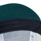 【ゴルフ】 LP 9FIFTY Pin Stripe クロームホワイト　ダークグリーンバイザー - 13762910-OSFM | NEW ERA ニューエラ公式オンラインストア