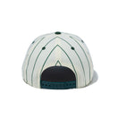 【ゴルフ】 LP 9FIFTY Pin Stripe クロームホワイト　ダークグリーンバイザー - 13762910-OSFM | NEW ERA ニューエラ公式オンラインストア