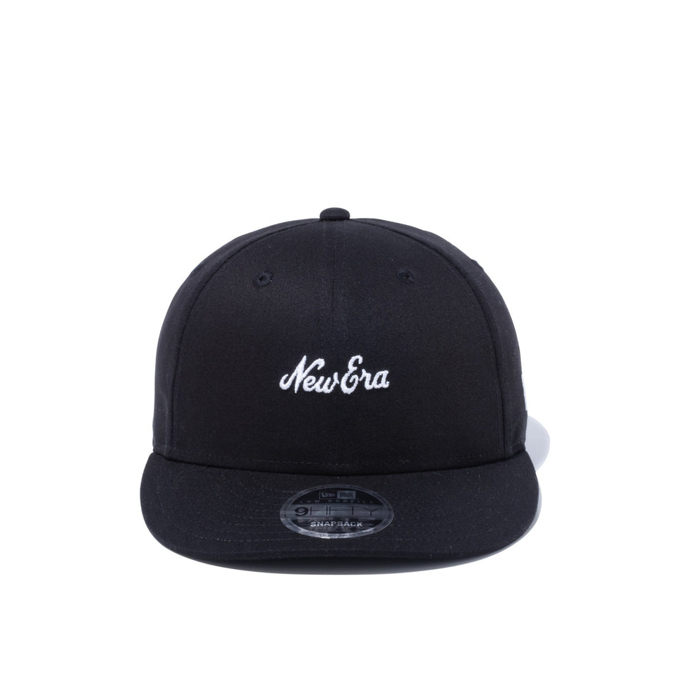 【ゴルフ】LP 9FIFTY Stretch Cotton Washable ストレッチコットン ウォッシャブル オールドロゴ ブラック - 13327854-OSFM | NEW ERA ニューエラ公式オンラインストア