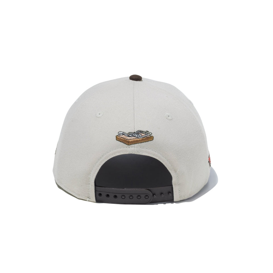 LP 9FIFTY TOM and JERRY トムとジェリー ピンズ ストーン ウォルナットバイザー - 13772504-OSFM | NEW ERA ニューエラ公式オンラインストア