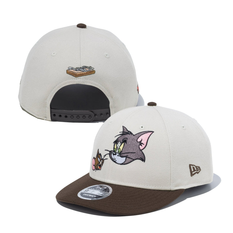 LP 9FIFTY TOM and JERRY トムとジェリー ピンズ ストーン ウォルナットバイザー - 13772504-OSFM | NEW ERA ニューエラ公式オンラインストア