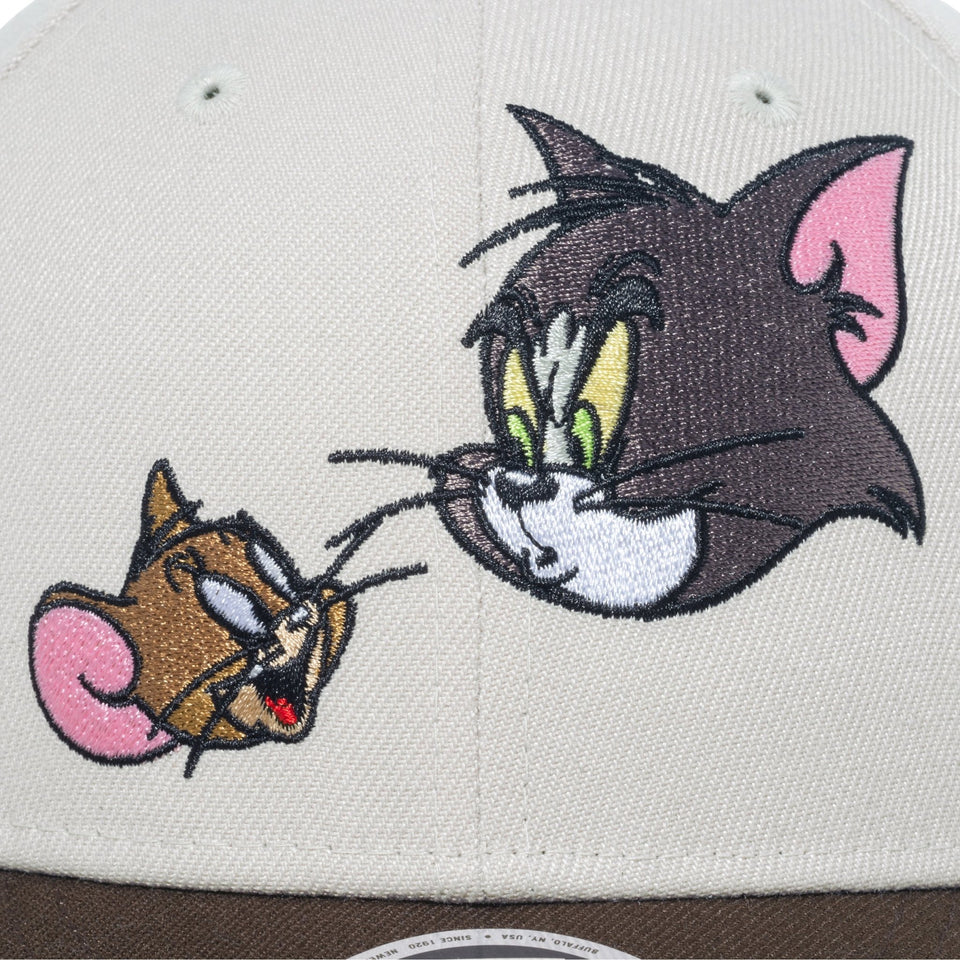 LP 9FIFTY TOM and JERRY トムとジェリー ピンズ ストーン ウォルナットバイザー - 13772504-OSFM | NEW ERA ニューエラ公式オンラインストア