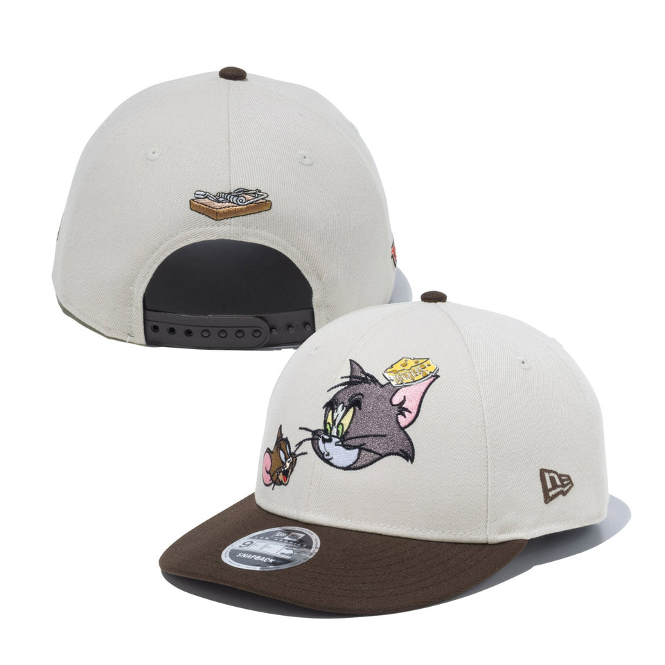 LP 9FIFTY TOM and JERRY トムとジェリー ピンズ ストーン ウォルナットバイザー - 13772504-OSFM | NEW ERA ニューエラ公式オンラインストア