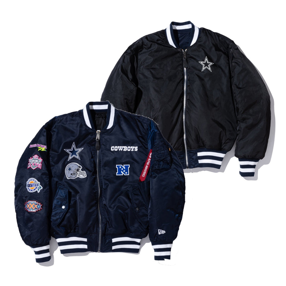 MA-1 NFL x Alpha Industries ダラス・カウボーイズ ネイビー - 13276207-S | NEW ERA ニューエラ公式オンラインストア