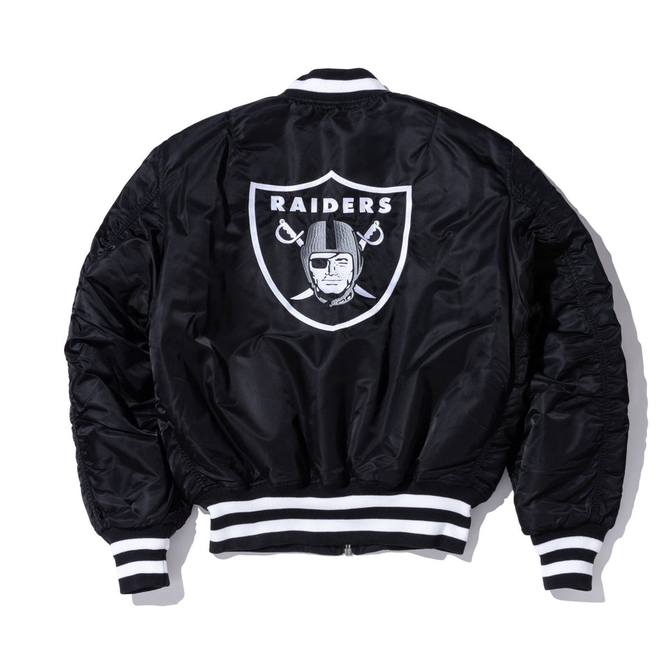 MA-1 NFL x Alpha Industries ラスベガス・レイダース ブラック - 13276208-S | NEW ERA ニューエラ公式オンラインストア