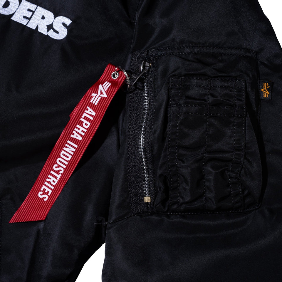 MA-1 NFL x Alpha Industries ラスベガス・レイダース ブラック - 13276208-S | NEW ERA ニューエラ公式オンラインストア