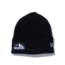 ミリタリーニット マウンテンロゴ ブラック (made with COOLMAX fabric) 【ニューエラ アウトドア】 - 12674363-OSFM | NEW ERA ニューエラ公式オンラインストア