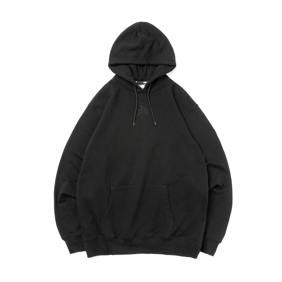 裏毛 スウェット プルオーバーフーディー mastermind JAPAN マスターマインド・ジャパン ブラック × ブラック - 13338293-S | NEW ERA ニューエラ公式オンラインストア