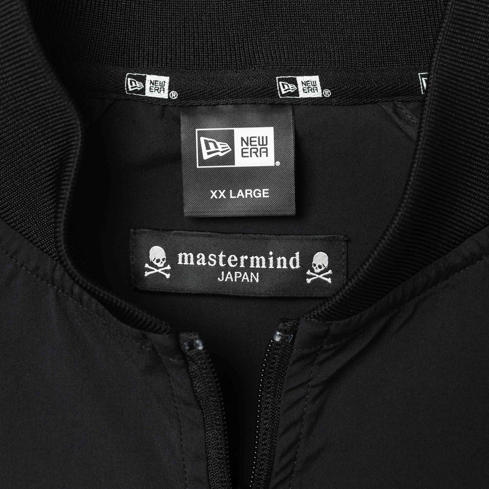 ボンバージャケット mastermind JAPAN マスターマインド・ジャパン ブラック × ブラック - 13338296-S | NEW ERA ニューエラ公式オンラインストア