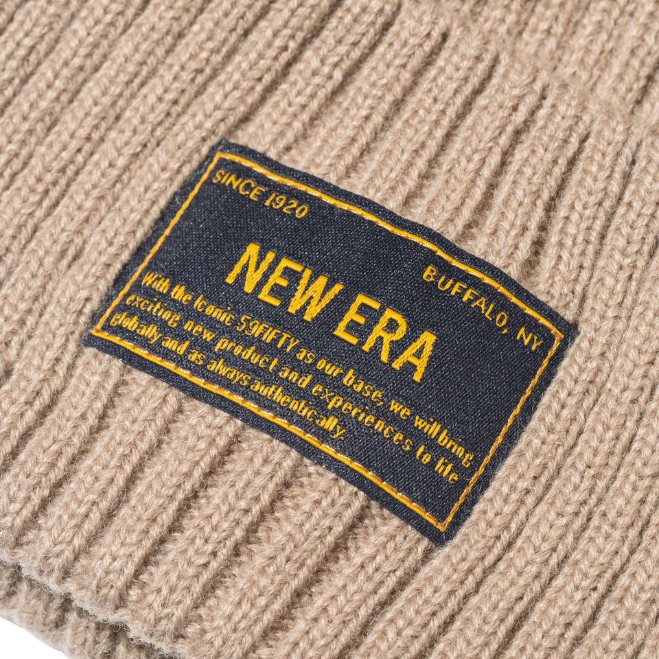 ミリタリーニット Military Patch ミリタリーパッチ ベージュ - 13751292-OSFM | NEW ERA ニューエラ公式オンラインストア