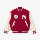 MLB ヴァーシティジャケット ニューヨーク・ヤンキース バーガンディ - 13803131-S | NEW ERA ニューエラ公式オンラインストア