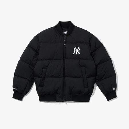 STARTER☆MLB☆ニューヨークヤンキース☆中綿ナイロンジャケット☆ブラック mlb-13803139-s-new-era-