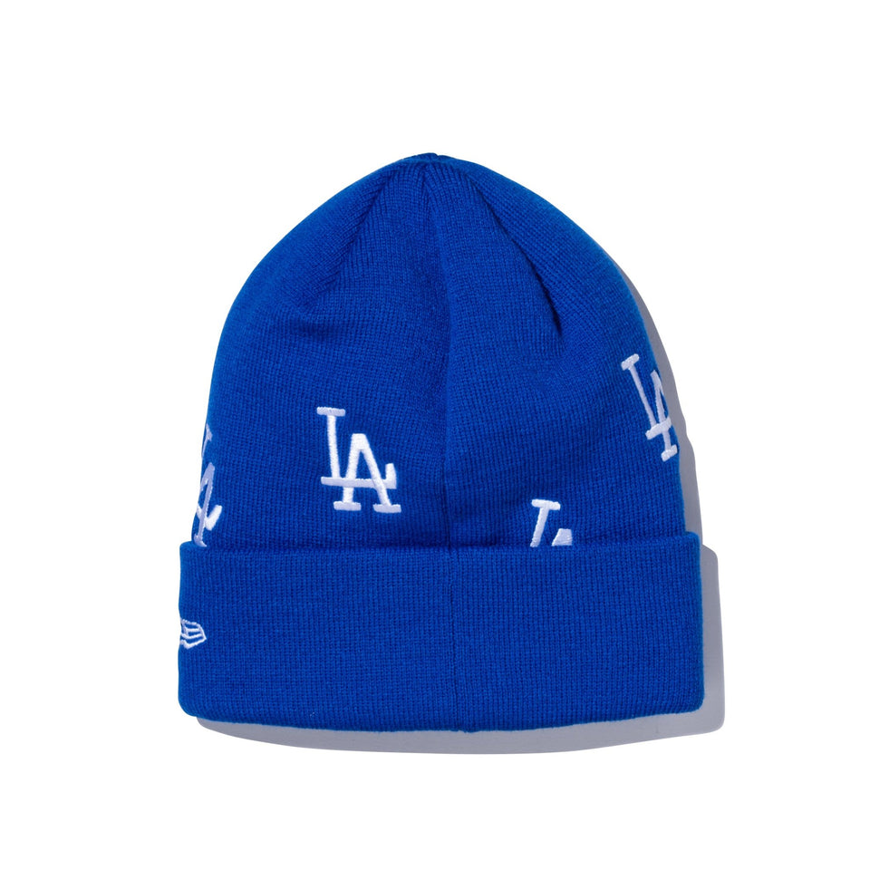 ベーシック カフニット MLB Allover ロサンゼルス・ドジャース ロイヤル - 13751352-OSFM | NEW ERA ニューエラ公式オンラインストア