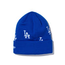 ベーシック カフニット MLB Allover ロサンゼルス・ドジャース ロイヤル - 13751352-OSFM | NEW ERA ニューエラ公式オンラインストア