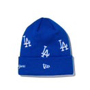 ベーシック カフニット MLB Allover ロサンゼルス・ドジャース ロイヤル - 13751352-OSFM | NEW ERA ニューエラ公式オンラインストア
